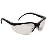 MCR™ Safety Klondike Safety Glasses, Matte Black Frame, Clear Lens (CRWKD110) Each