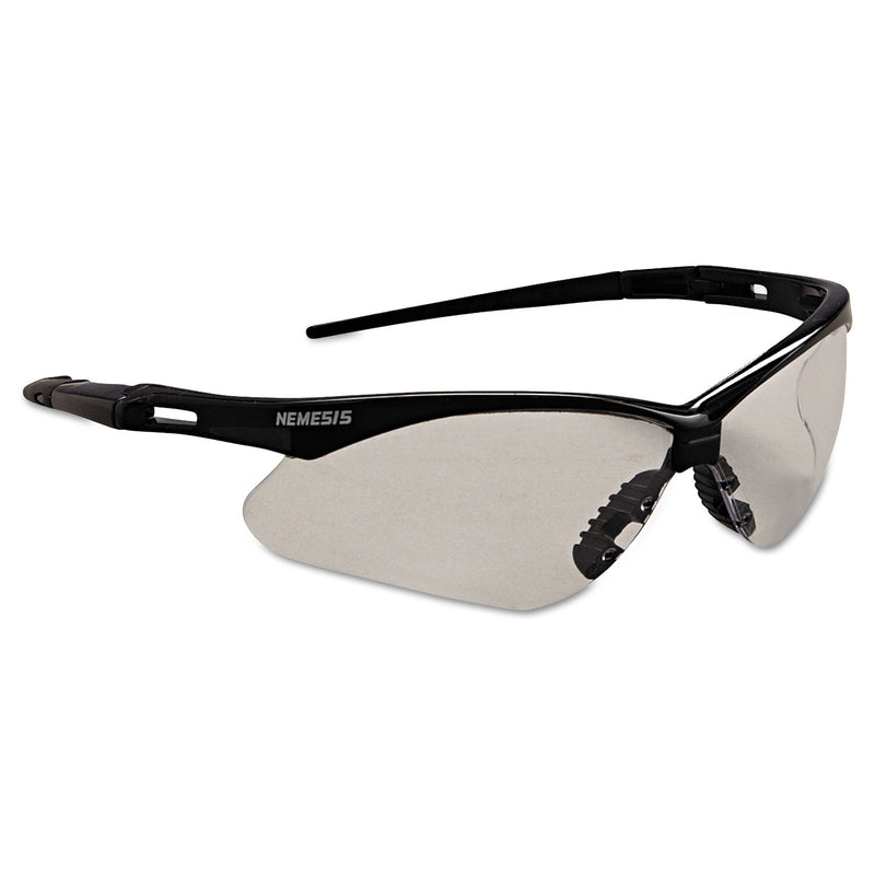 KleenGuard™ Nemesis Safety Glasses, Black Frame, Clear Anti-Fog Lens (ANS25679) Each
