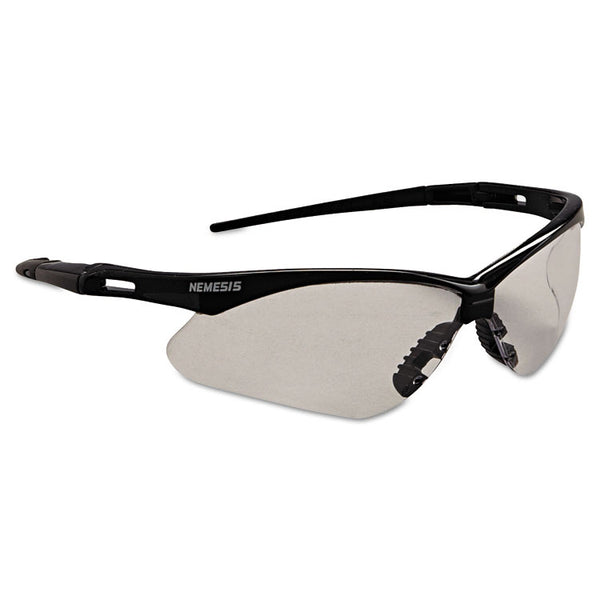 KleenGuard™ Nemesis Safety Glasses, Black Frame, Clear Anti-Fog Lens (KCC25679)
