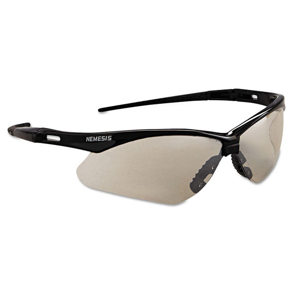 KleenGuard™ Nemesis Safety Glasses, Black Frame, Indoor/Outdoor Lens (KCC25685) Each