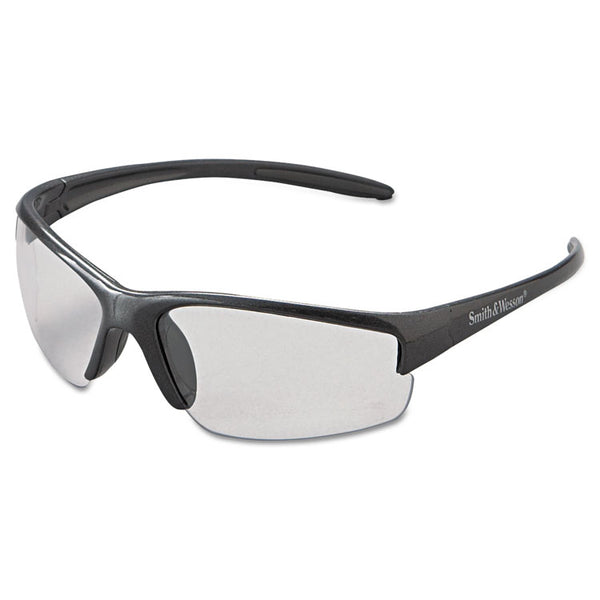 KleenGuard™ Equalizer Safety Glasses, Gunmetal Frame, Clear Anti-Fog Lens (KCC21296) Each