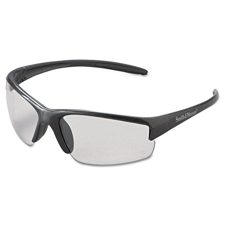 KleenGuard™ Equalizer Safety Glasses, Gunmetal Frame, Clear Anti-Fog Lens (KCC21296) Each