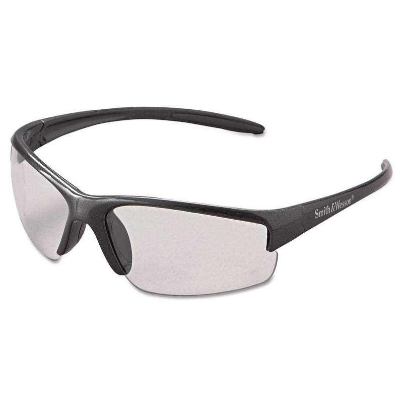 KleenGuard™ Equalizer Safety Glasses, Gunmetal Frame, Clear Anti-Fog Lens (ANS21296) Each