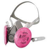 3M Half Facepiece Respirator 6000 Series, Reusable (MCO6291) Each