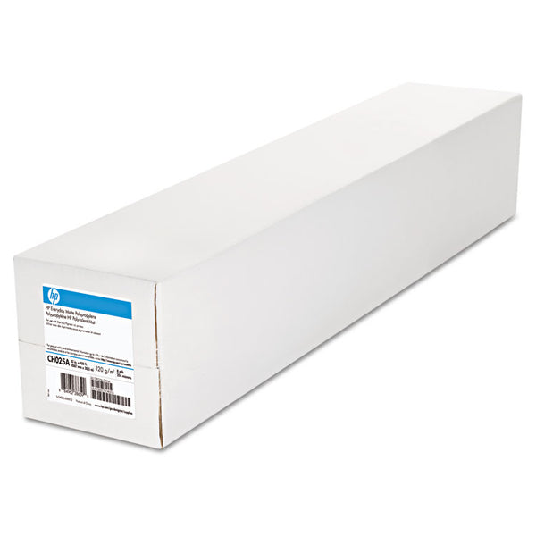 HP Everyday Matte Polypropylene Roll Film, 2" Core, 8 mil, 42" x 100 ft, White, 2/Pack (HEWCH025A)