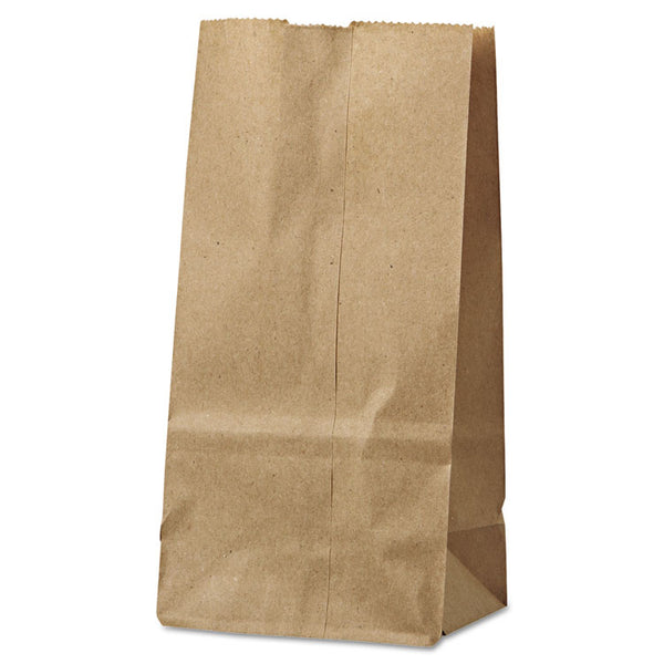 General Grocery Paper Bags, 30 lb Capacity, #2, 4.31" x 2.44" x 7.88", Kraft, 500 Bags (BAGGK2500)