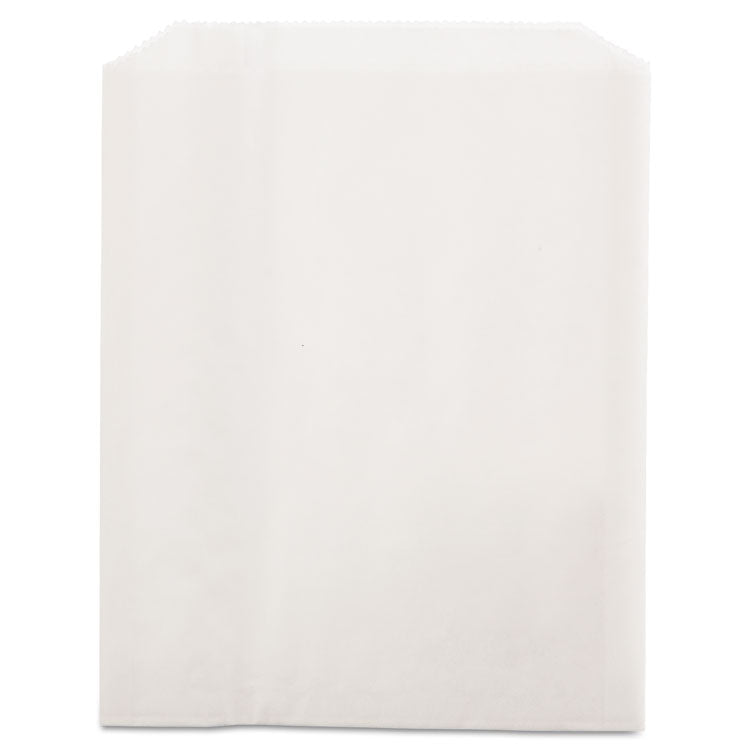 Bagcraft Grease-Resistant Single-Serve Bags, 6" x 7.25", White, 2,000/Carton (BGC450019)