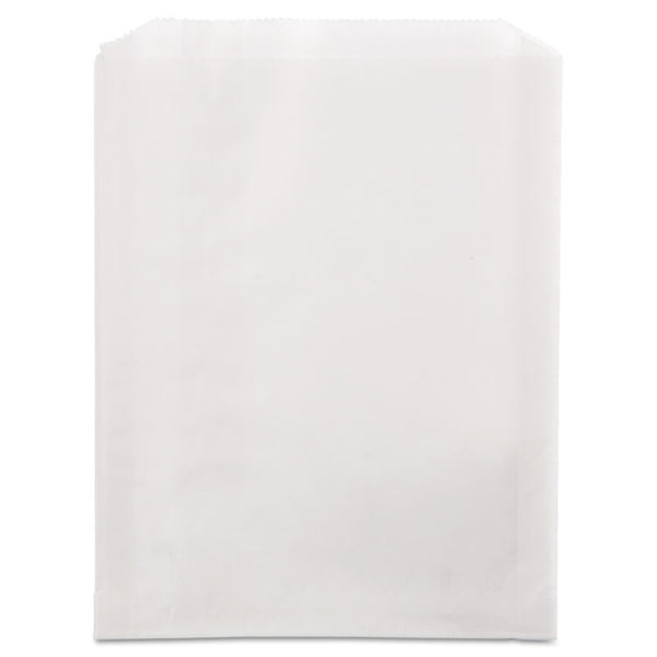 Bagcraft Grease-Resistant Single-Serve Bags, 6.5" x 8", White, 2,000/Carton (BGC300422)