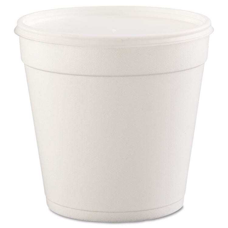 Dart® Foam Containers, 32 oz, White, 25/Bag, 20 Bags/Carton (DCC32MJ48)