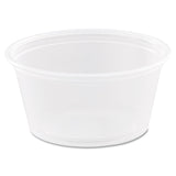 Dart® Conex Complements Portion/Medicine Cups, 2 oz, Clear, 125/Bag, 20 Bags/Carton (DCC200PC) Case of 2500