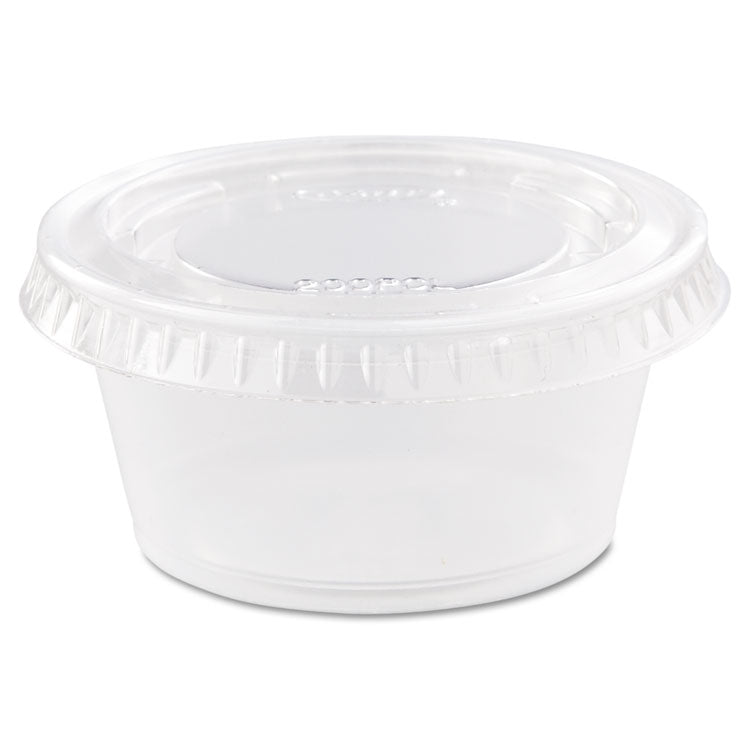 Dart® Conex Complements Portion/Medicine Cups, 2 oz, Clear, 125/Bag, 20 Bags/Carton (DCC200PC) Case of 2500