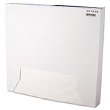 Bagcraft Grease-Resistant Paper Wraps and Liners, 15 x 16, White, 1,000/Box, 3 Boxes/Carton (BGC057015)