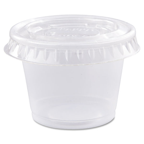 Dart® Conex Complements Portion/Medicine Cups, 1 oz, Clear, 125/Bag, 20 Bags/Carton (DCC100PC)