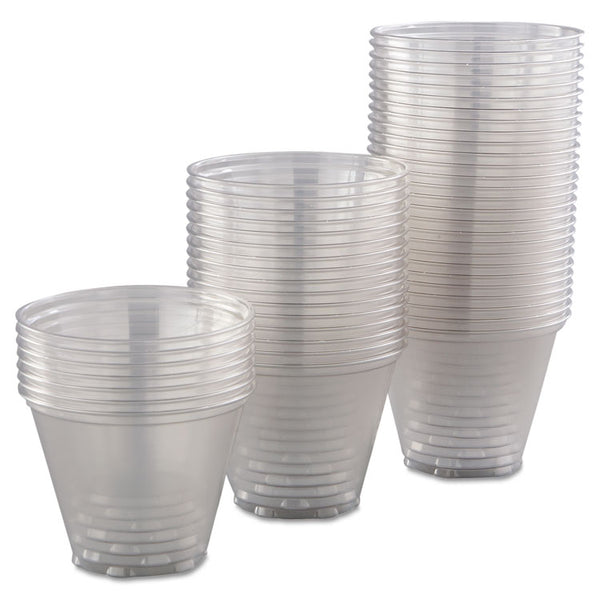 SOLO® Ultra Clear PET Cups, 9 oz, Squat, 50/Bag, 20 Bags/Carton (DCCTP9R) Case of 1000