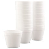 Dart® Foam Containers, 24 oz, White, 25/Bag, 20 Bags/Carton (DCC24MJ48) Case of 500