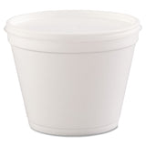 Dart® Foam Containers, 24 oz, White, 25/Bag, 20 Bags/Carton (DCC24MJ48) Case of 500