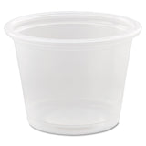 Dart® Conex Complements Portion/Medicine Cups, 1 oz, Clear, 125/Bag, 20 Bags/Carton (DCC100PC) Case of 2500