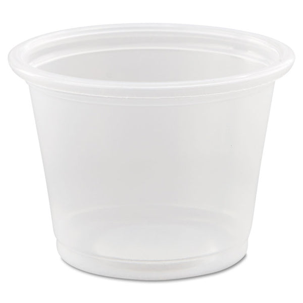 Dart® Conex Complements Portion/Medicine Cups, 1 oz, Clear, 125/Bag, 20 Bags/Carton (DCC100PC)