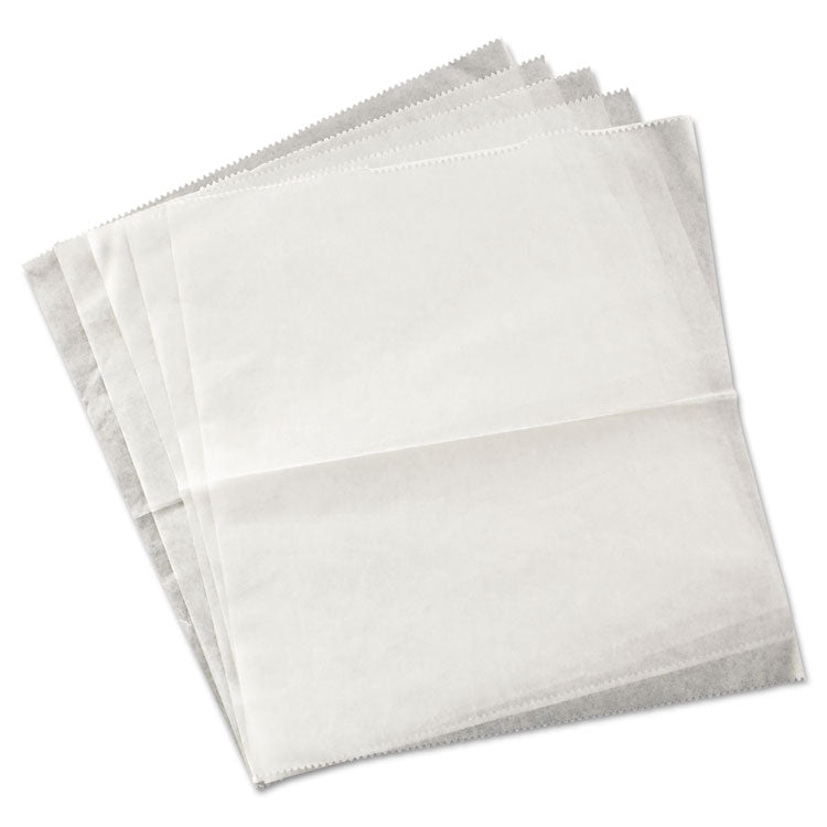 Bagcraft QF10 Interfolded Dry Wax Deli Paper, 10 x 10.25, White, 500/Box, 12 Boxes/Carton (BGC011010) Case of 12 Boxes