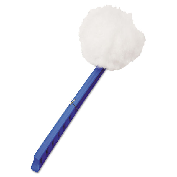 Toilet Bowl Mop, 12" Handle, 5.75" Mop Head, Blue (IMP201) Each