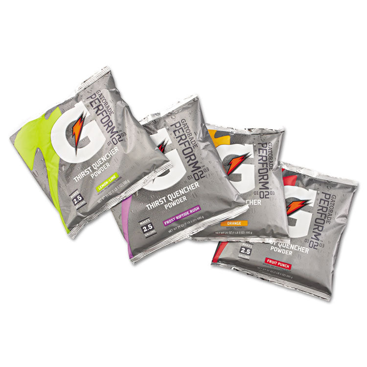 Gatorade® Original Powdered Drink Mix, Variety Pack, 21oz Packets, 32/Carton (GTD03944) Case of 32