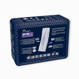 Seni® Man Fit Bladder Control Pad 3-1/2 X 15-7/10 Inch Moderate Absorbency Super Absorbent Core One Size Fits Most (1231331_CS) 60/CS