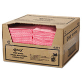 Chix® Wet Wipes, 11.5 x 24, White/Pink, 200/Carton (CHI8311) Box of 200