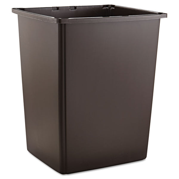 Rubbermaid® Commercial Glutton Container, 56 gal, Plastic, Brown (RCP256BBRO) Each