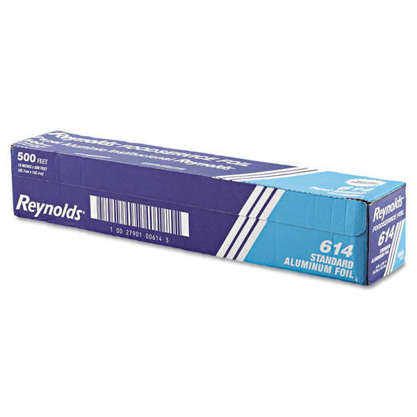 Reynolds Wrap® Standard Aluminum Foil Roll, 18" x 500 ft, Silver (RFP614)