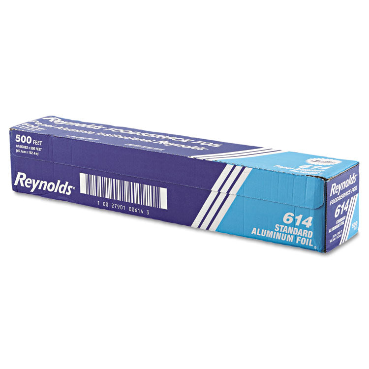 Reynolds Wrap® Standard Aluminum Foil Roll, 18" x 500 ft, Silver (RFP614) Each