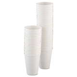 SOLO® Single-Sided Poly Paper Hot Cups, 12 oz, White, 50/Bag, 20 Bags/Carton (SCC412WN) Case of 1000