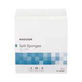 McKesson Drain Sponge 4 X 4 Inch 6-Ply Sterile High Absorbency 2 per Pack (482415_PK) 1/PK