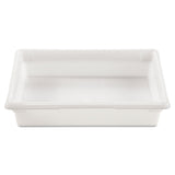 Rubbermaid® Commercial Food/Tote Boxes, 8.5 gal, 26 x 18 x 6, White, Plastic (RCP3508WHI) Each