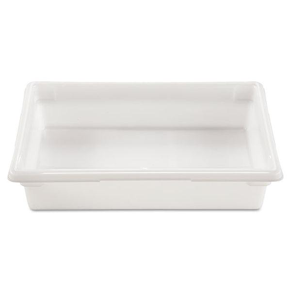 Rubbermaid® Commercial Food/Tote Boxes, 8.5 gal, 26 x 18 x 6, White, Plastic (RCP3508WHI)