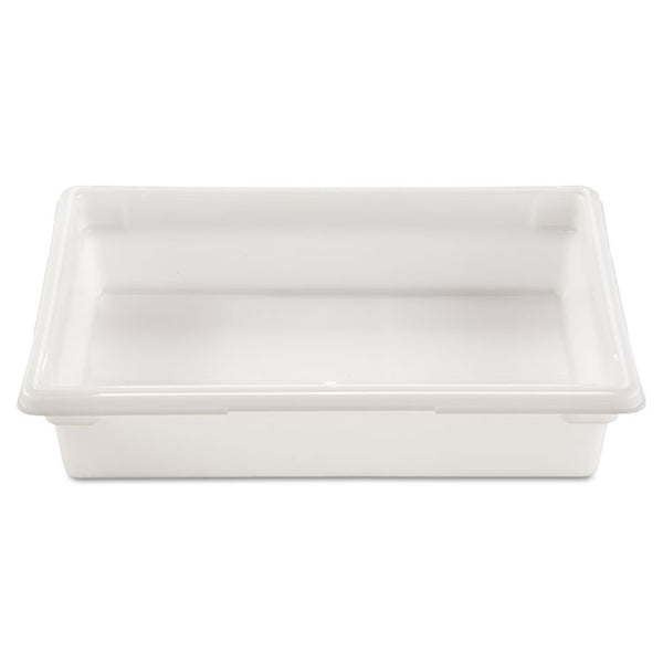 Rubbermaid® Commercial Food/Tote Boxes, 8.5 gal, 26 x 18 x 6, White, Plastic (RCP3508WHI) Each