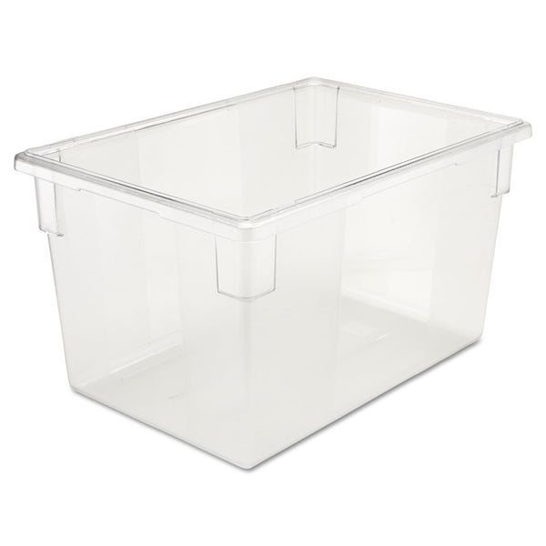 Rubbermaid® Commercial Food/Tote Boxes, 21.5 gal, 26 x 18 x 15, Clear, Plastic (RCP3301CLE)