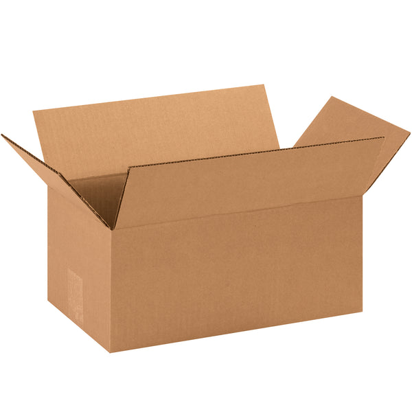 14 1/2 x 8 3/4 x 6" Corrugated Boxes (1486R) Bundle Of 25