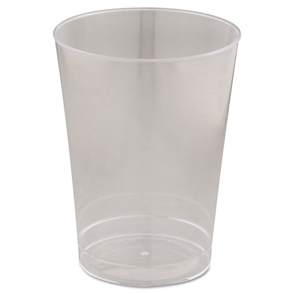 WNA Comet Plastic Tumblers, 10 oz, Clear, 25/Pack, 20 Packs/Carton (WNAT10) Case of 500