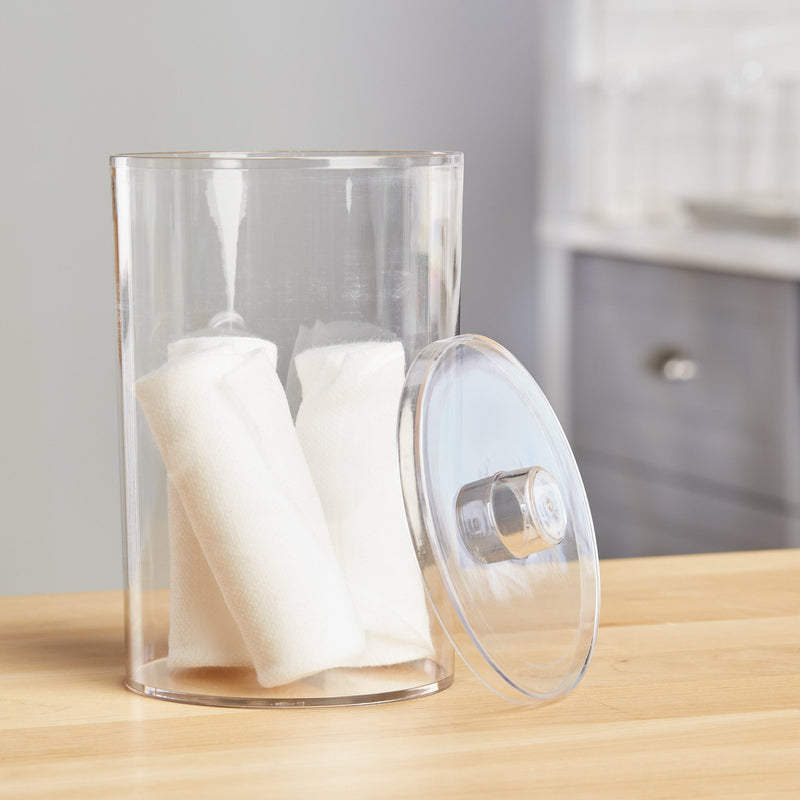 McKesson Sundry Jar 4-1/4 X 6-1/2 Inch Plastic Clear (501997_EA) 1/EA