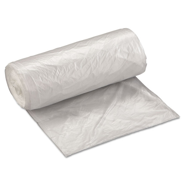 Inteplast Group High-Density Commercial Can Liners Value Pack, 16 gal, 7 microns, 24" x 31 ", Clear, 50 Bags/Roll, 20 Rolls/Carton (IBSVALH2433N8)