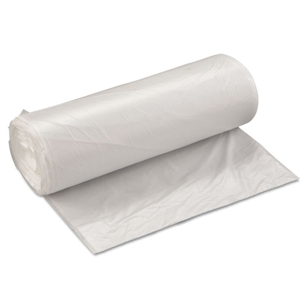 Inteplast Group High-Density Commercial Can Liners Value Pack, 60 gal, 19 microns, 38" x 58", Clear, 25 Bags/Roll, 6 Rolls/Carton (IBSVALH3860N22)