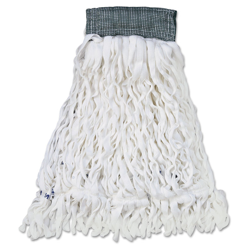 Clean Room Mop Head, Rayon, Loop-End, Medium, White, 12/Carton (T300WH) Case of 12