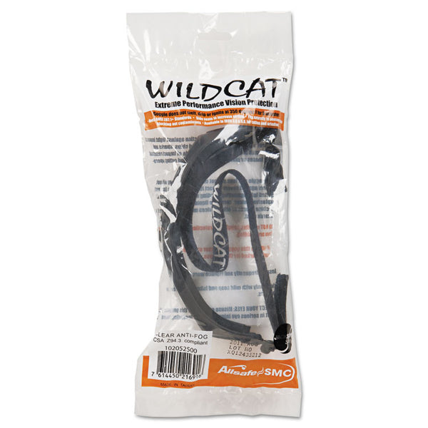 KleenGuard™ V80 WildCat Safety Goggles, Black Frame, Clear Lens (KCC20525) Each