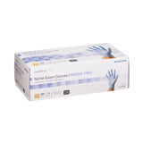 McKesson Confiderm® 3.5C Exam Glove X-Small NonSterile Nitrile Standard Cuff Length Textured Fingertips Blue Chemo Tested (765873_BX) 200/BX