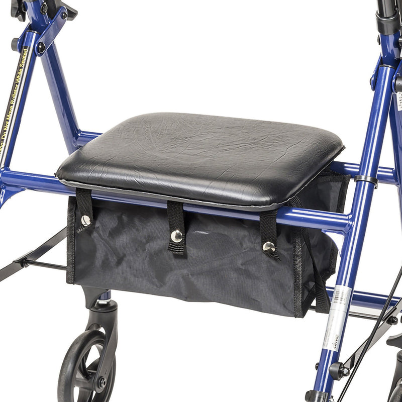 drive™ 4 Wheel Rollator Blue Adjustable Height / Folding Steel Frame (1196512_EA) 1/EA