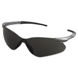 KleenGuard™ Nemesis VL Safety Glasses, Gunmetal Frame, Smoke Uncoated Lens (ANS25704) Each