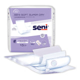 Seni® Soft Super Dry Disposable Underpad 23 X 35 Inch Cellulose Pulp Light Absorbency (1223798_PK) 15/PK