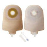 Premier™ Urostomy Pouch One-Piece System 9 Inch Length Flat, Pre-Cut 1-1/2 Inch Stoma Drainable (304038_BX) 10/BX