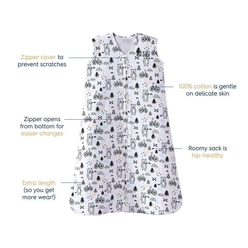 Halo® SleepSack® Wearable Blanket Cotton NonSterile (1240560_EA) 1/EA