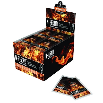 Ergodyne N-Ferno® Warming Pack, Hand, Non-Woven Fabric Polyethylene, White (150-16990) 40 PR / CA